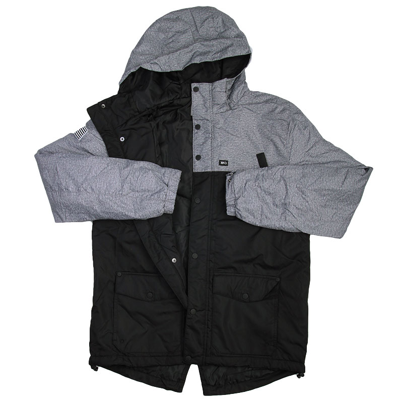 мужская серая куртка K1X Fullcourt Mountain Parka 1100-0197/0804 - цена, описание, фото 2